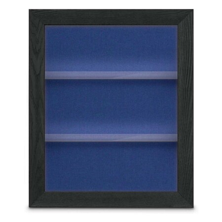 United Visual Products Outdoor Enclosed Combo Board, 42"x32", Gold Frame/White Porc & Cloud UVCB4232ODG-WHTPORC-CLOUD